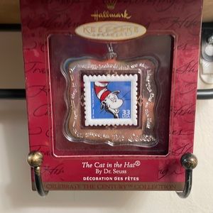 Keepsake ornament, the Cat in the Hat by Dr. Seuss